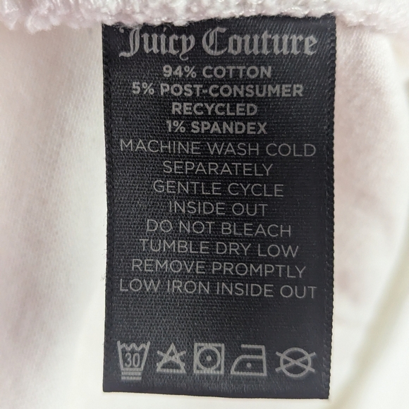 Juicy Couture Size 26 White Relaxed Jeans - Picture 8 of 13